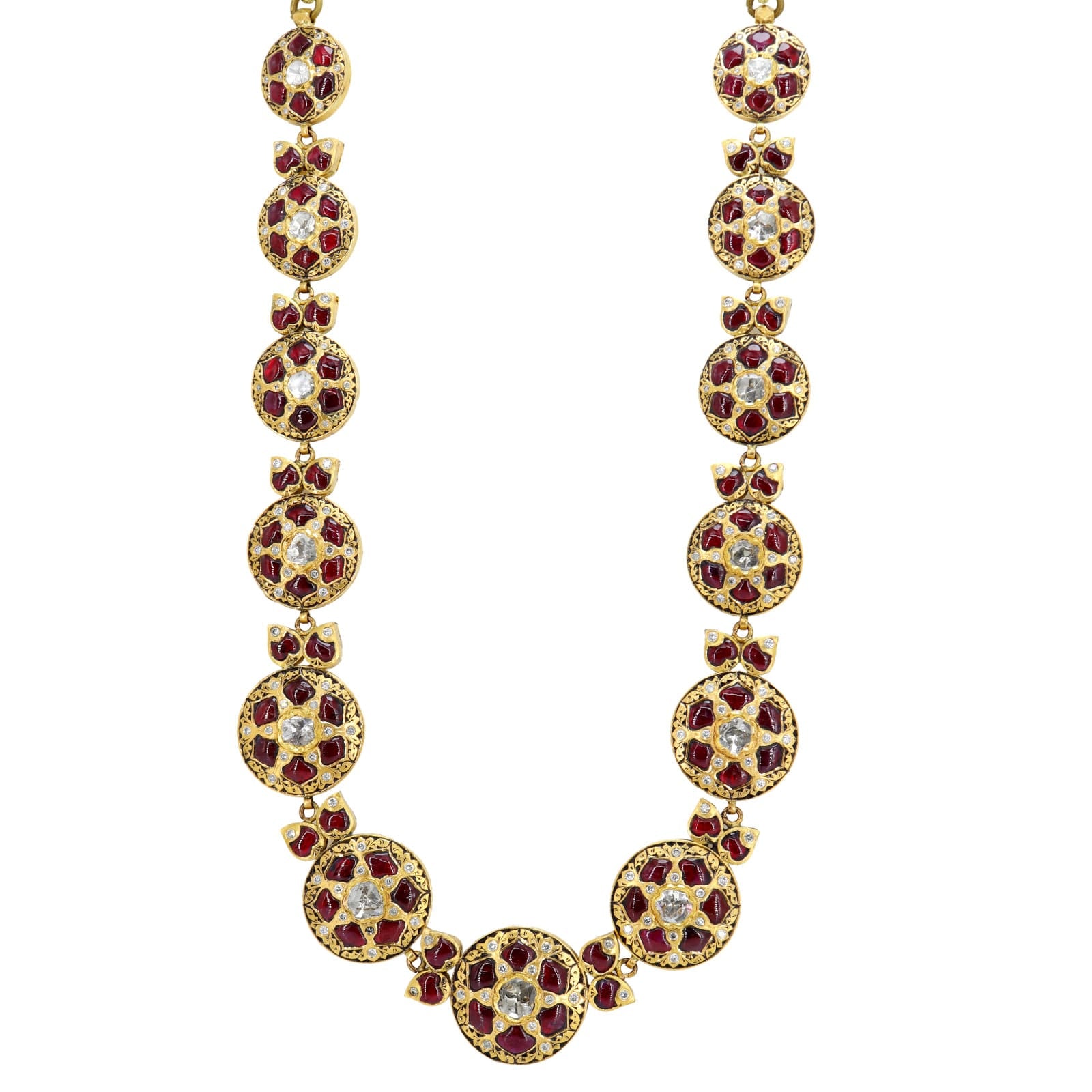 The Luminaire Necklace 22K Gold