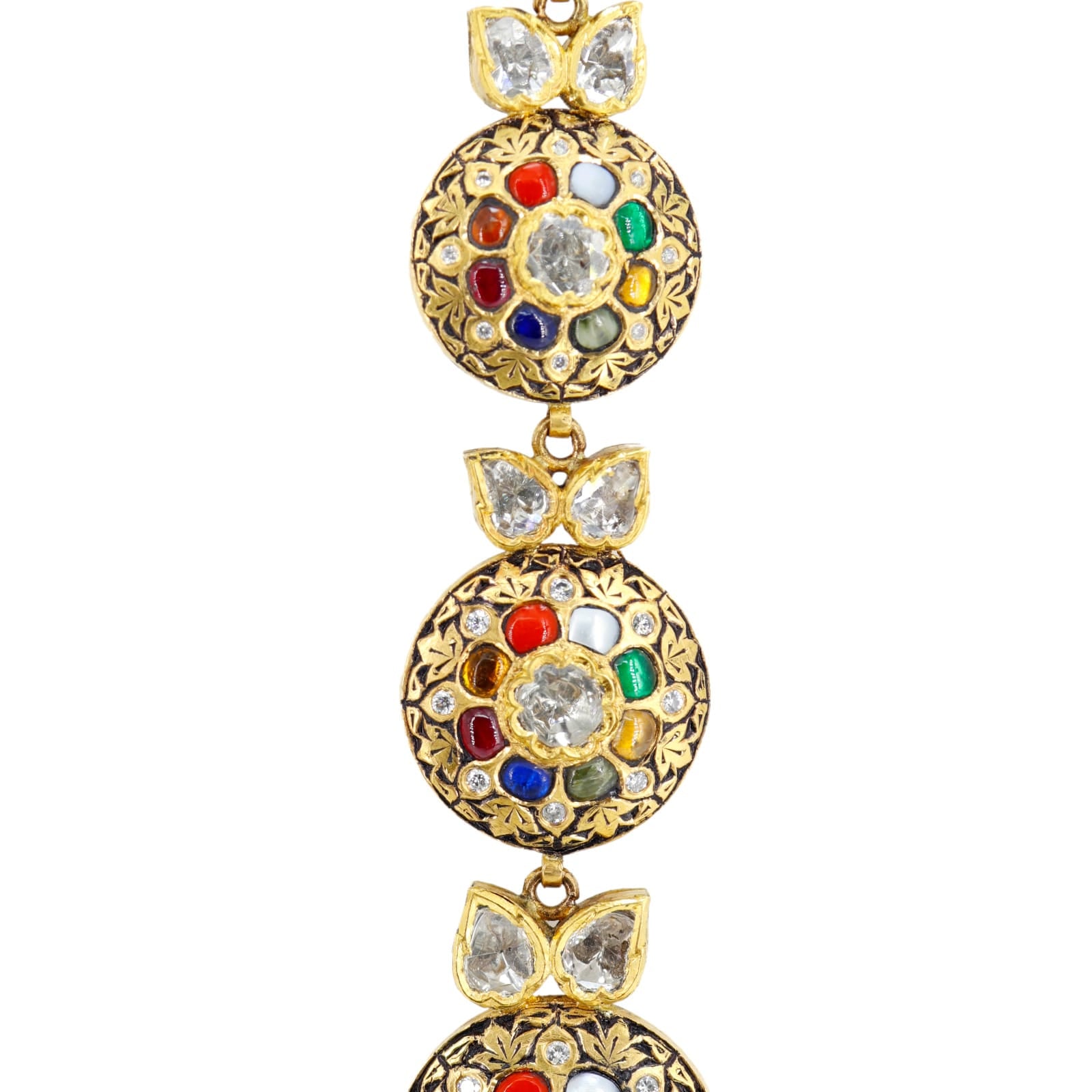 The Luminaire Necklace 22K Gold