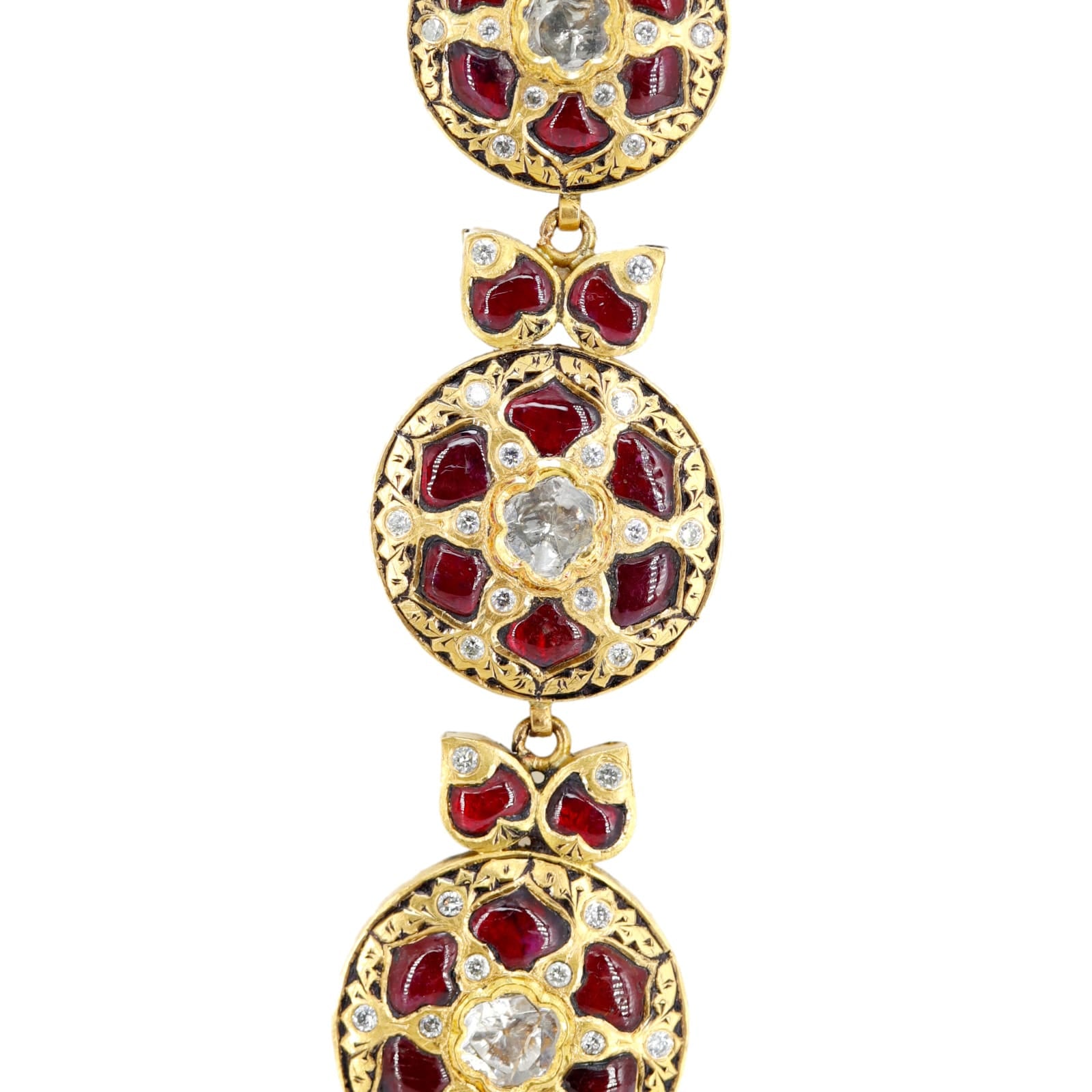 The Luminaire Necklace 22K Gold