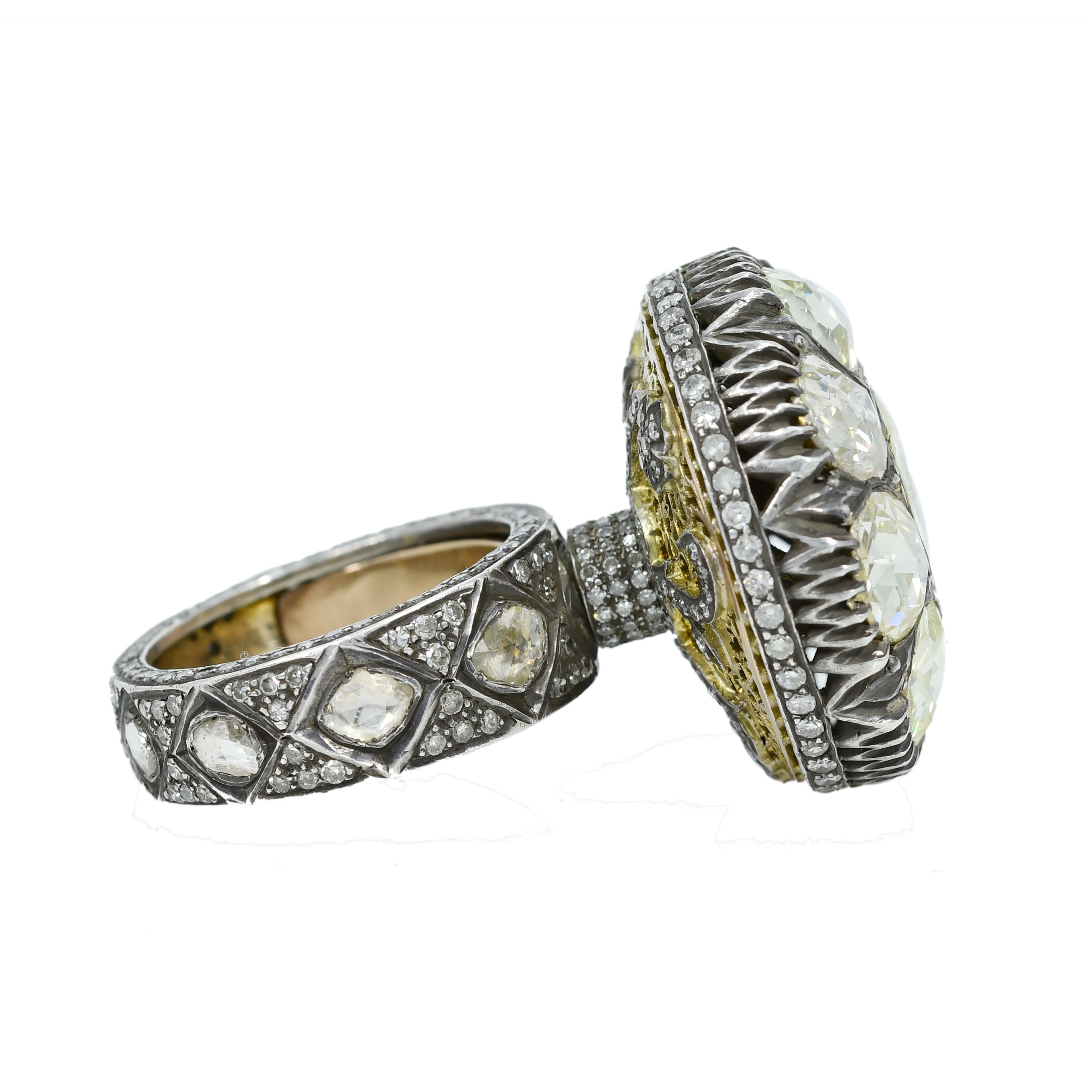 Decadence Solid Silver Handmade Ring