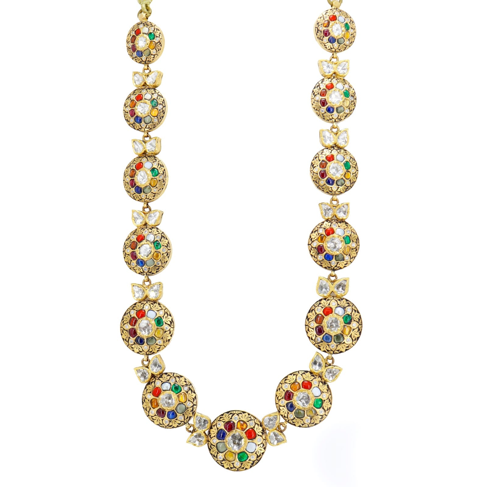 The Luminaire Necklace 22K Gold