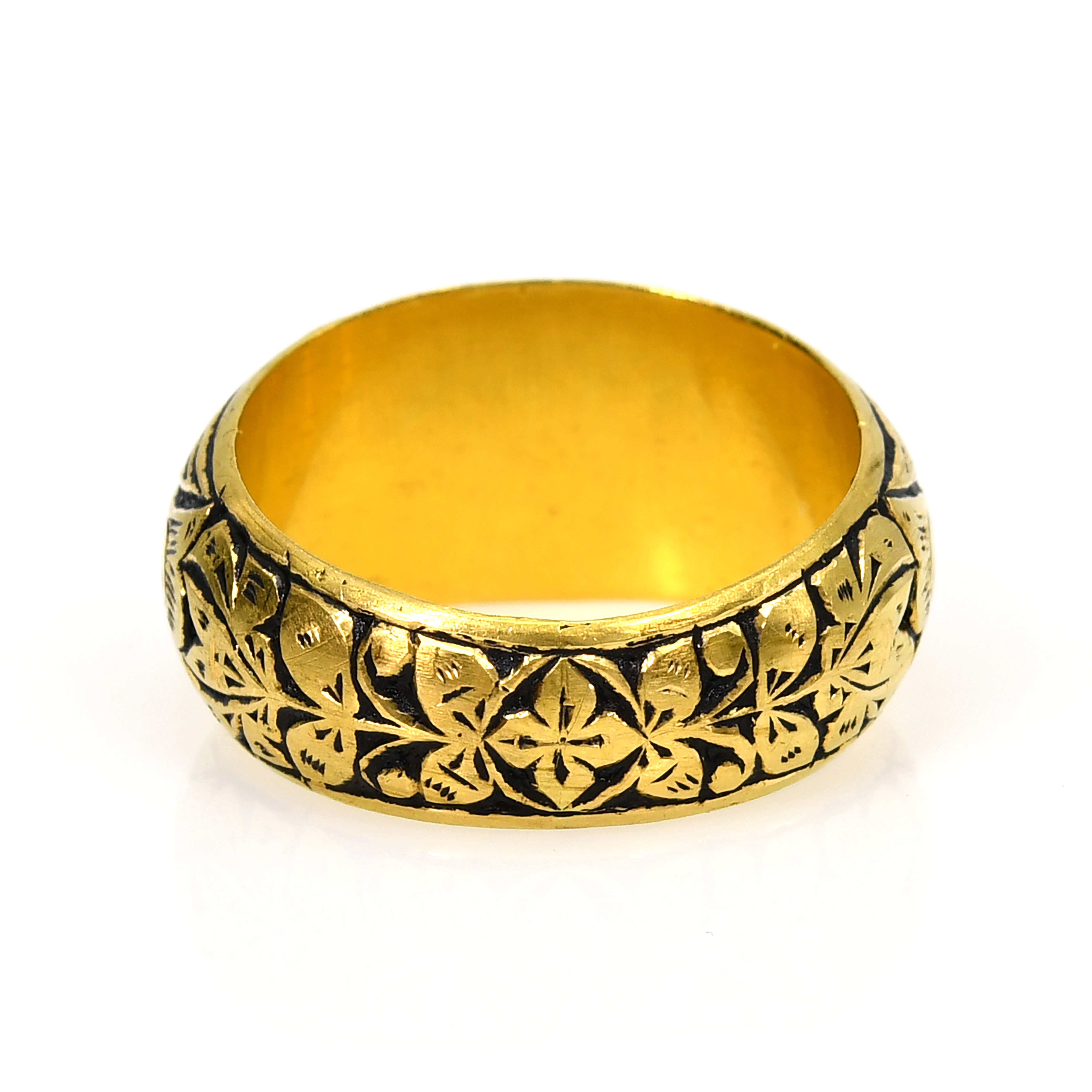 18k Gold Diamond Statement Ring