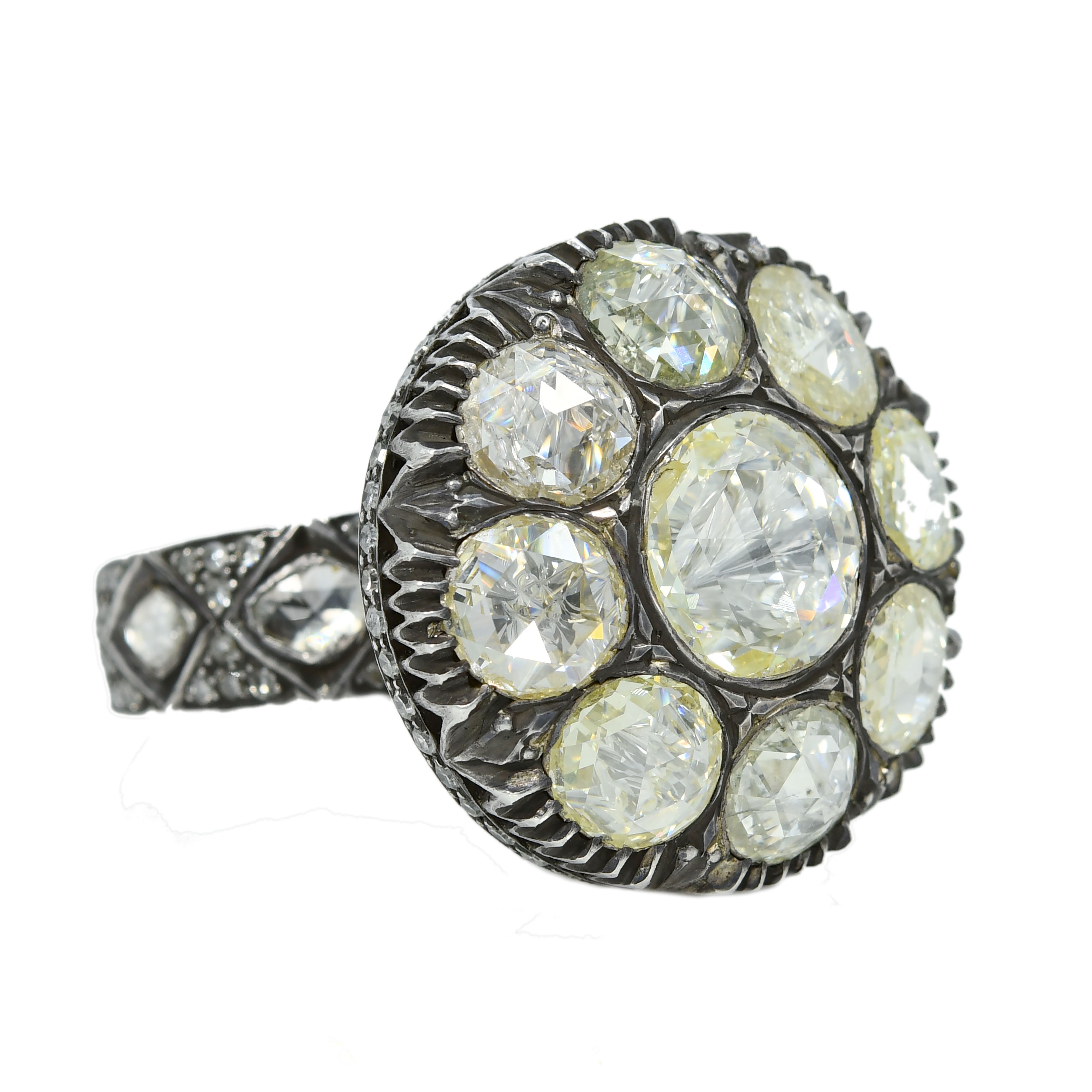 Decadence Solid Silver Handmade Ring